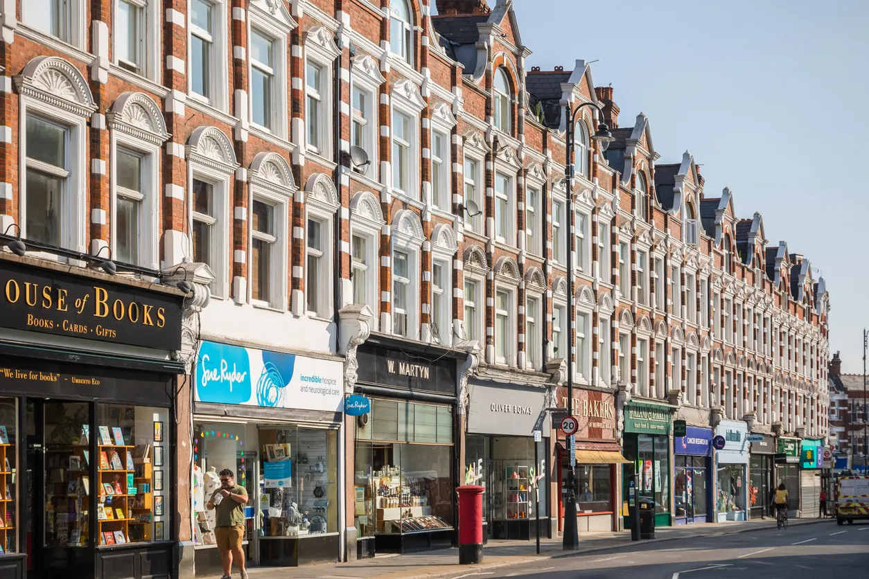 Parade of shops covered by Service Giant commercial pest control in Ruislip
